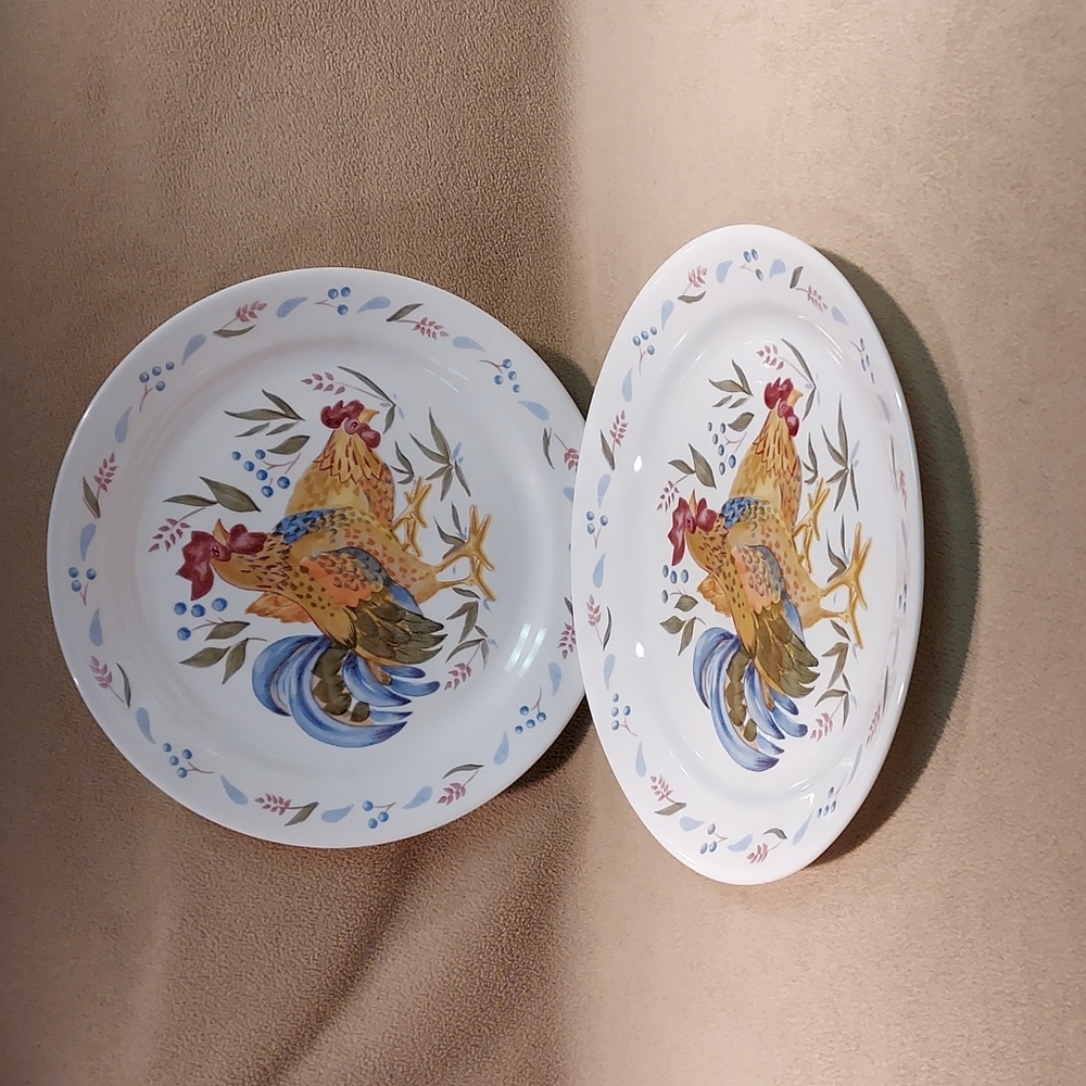 Vintage, Corelle Country Morning Plates